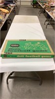 Vintage electric football game in box