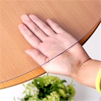 Plastic Tablecloth Clear Furniture Table Protector