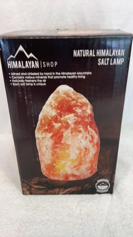 New Himalayan salt lamp