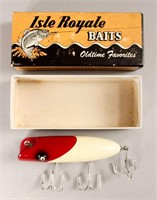 Isle Royale Baits Wooden Fishing Lure with Box