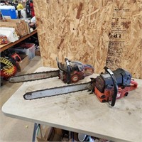 2 - Dolmar Chainsaw As Is 20" & 24"