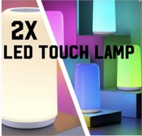 2X AUKEY TOUCH LAMPS 

WHITE & COLOUR 

NEW-