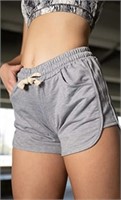 Woman's Jogger Size Lg - Grey Shorts

New with