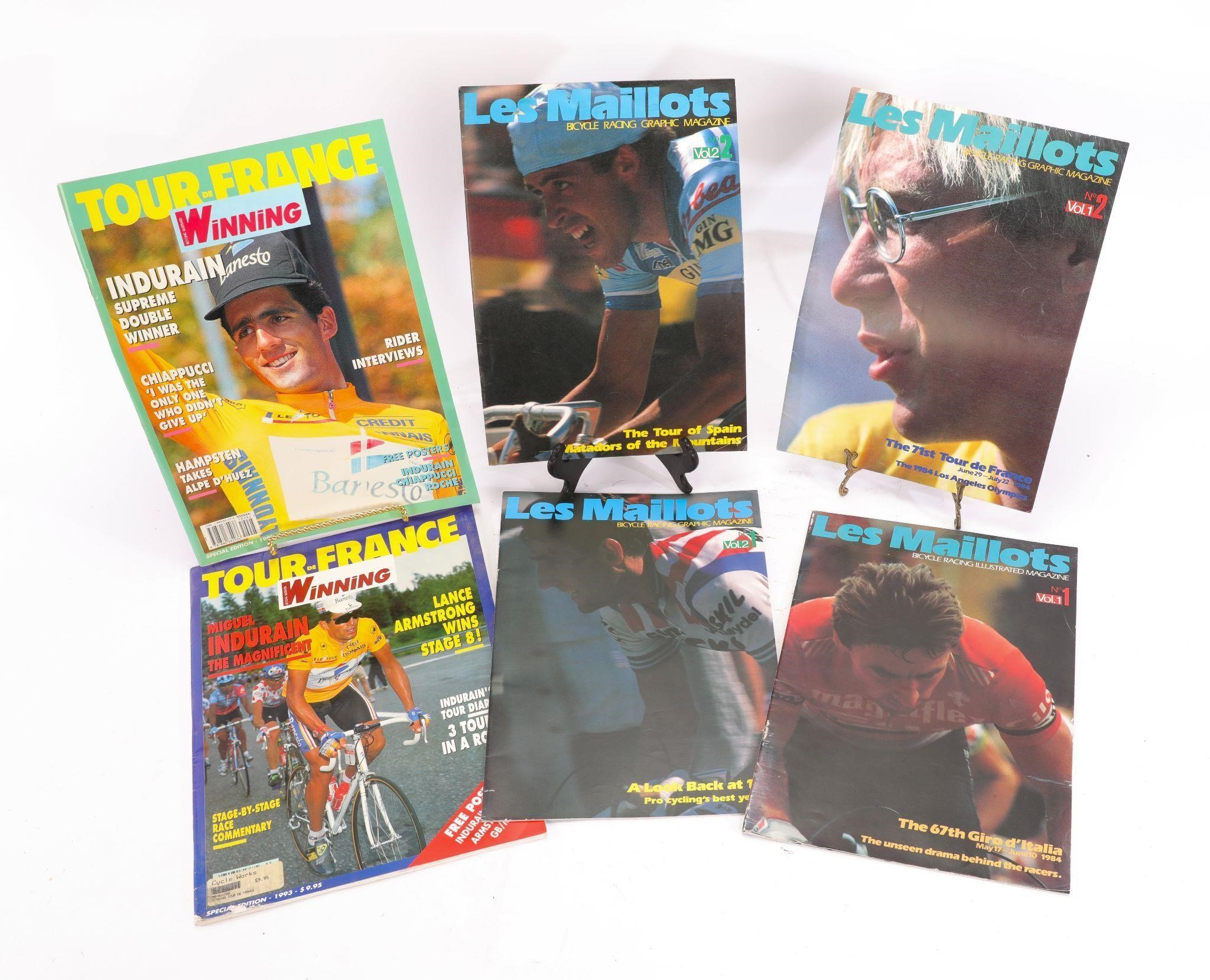 TOUR DE FRANCE & LES MAILLOTS CYCLING MAGAZINES