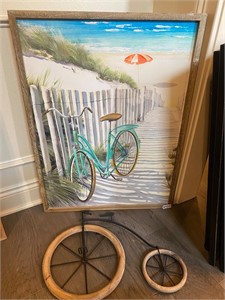 Bicycle picture & bicycle replica