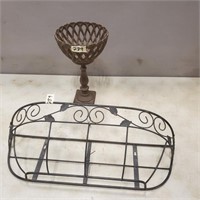 Cast Iron Plant Holder anf Plant Holder