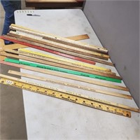 Collection of Meter Sticks