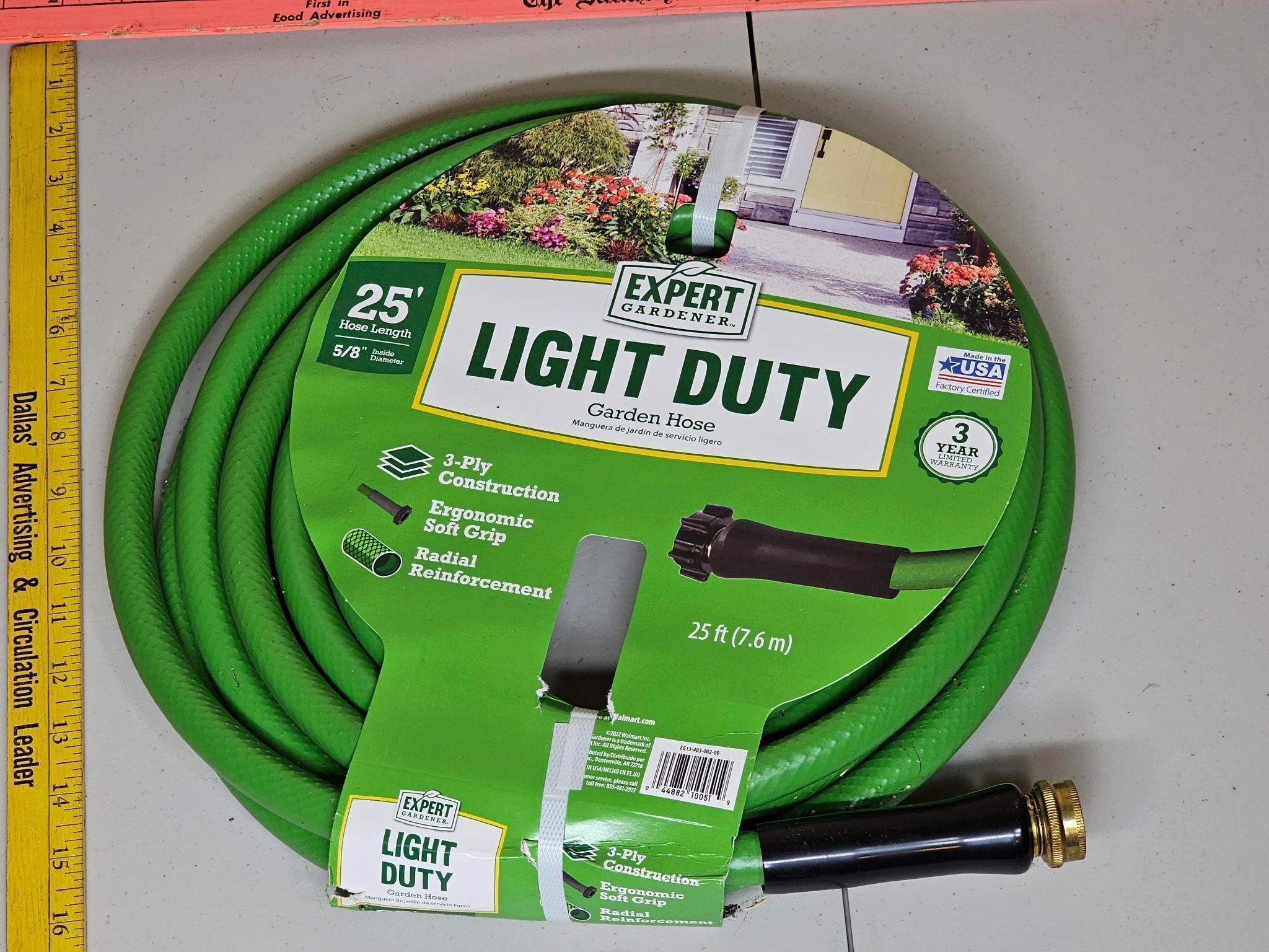 New 25 ft water hose