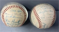 1940's & 1950's Cleveland Indians Team Signed