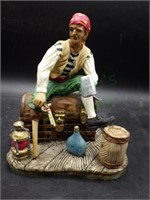 Limited Edition "Pirate" figurine by Michael Roche