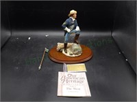 Limited Edition "Cavalry Officer" figure by Roche