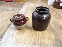 Monmouth Bean Pot & Misc. Crock-Jar