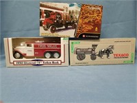 3 New In Box Die Cast Vehicle Banks