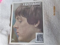 Sheet Music Beatles 1965 Yesterday John & Paul