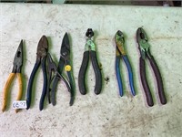 7 - assorted pliers