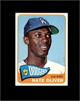1965 Topps # 59 Nate Oliver EX to EX-MT+