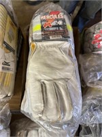 Hercules L Work Gloves, 12 pairs NEW