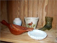 5 Piece Porcelain and Pottery Items