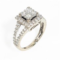 Jewelry 14kt White Gold Wedding Ring