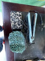 Flat Iron, Makeup Bag, Small Wallet