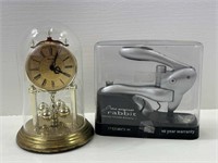 Westclox Dome Clock, Rabbit Corkscrew