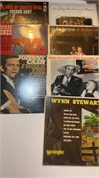 7 Albums Johnny Cash Jones Owens Hank Williams