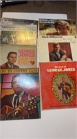 7 Albums Hank Williams George Jones Cash Buck