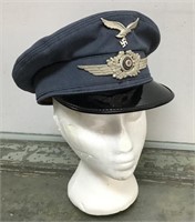 German WWII hat with badge (repro)