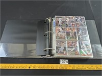 Binder of Baseball Cards