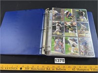 Binder of Baseball Cards