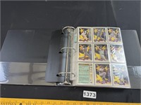 Binder of Baseball Cards