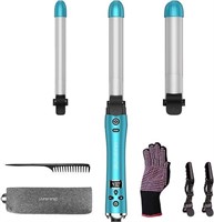 $120 3 in 1 Auto Rotating Hair Curling Wand