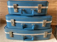 3. Blue luggage