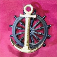 Brass & Cast Iron Nautical Door Knocker