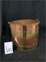 Copper + Brass bucket