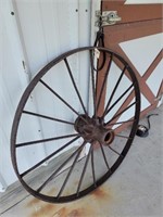 43 in Steel Wagon Wheel