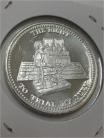 One Troy Ounce Silver Round