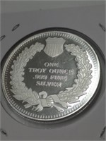 One Troy Ounce Silver Round