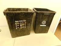 3 Recycling Bins