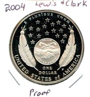 2004-P Commemorative Proof U.S. Silver Dollar -