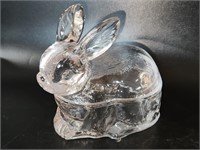 Easter Lidded Candy Dish 6"L x 5"H