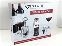 NEW Vinturi 3 Piece Wine Set