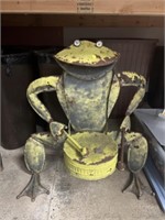 Metal Crafted Frog