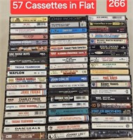 57 Cassettes in Flat