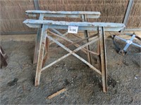 2 Welded Trestle Stands