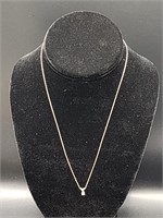 14KT gold Necklace 17" Long .71 grams