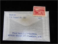 1929 U.S. 2 Cents Ohio River Canalization Stamp