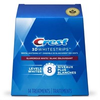 Crest 3DWhitestrips Glamorous White At-home Teeth