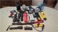 COLLECTION OF FLASHLIGHTS
