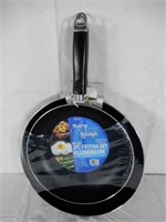 NEW IMPERIAL HOME 2PC.ALUMINUM FRY PAN SET